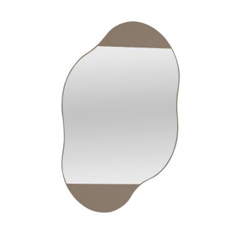 Szafka łazienkowa z lustrem, jasny mocha