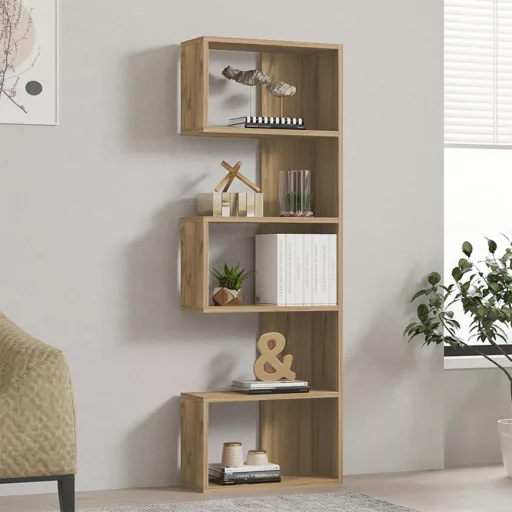 Regał 150x51.8x31.6cm, Dąb