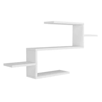 Półka ścienna 104x49,4x14,5cm Biała