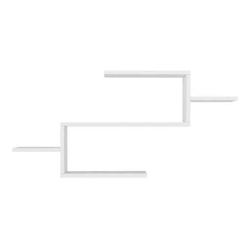 Półka ścienna 104x49,4x14,5cm Biała