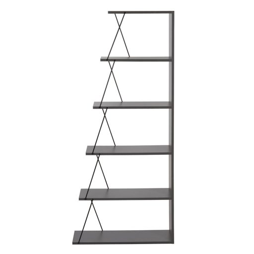 Regał 150x50x22, antracytowy