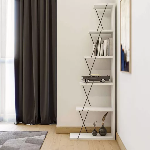 Regał 150x50x22, biały