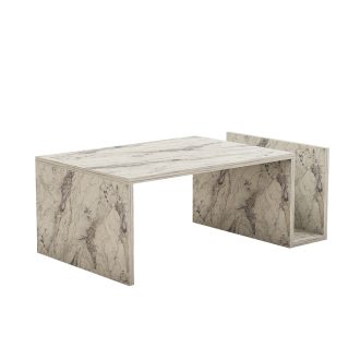 Stół kawowy w marmurowym wzorze 86.8x32.4x50cm