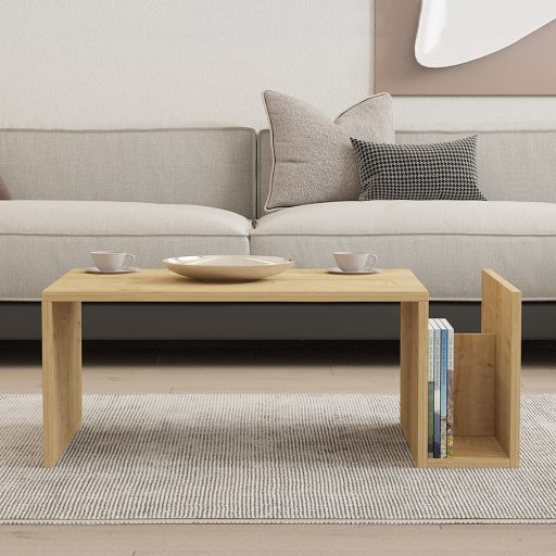 Stół kawowy 86,8x32,4x50cm, Dąb