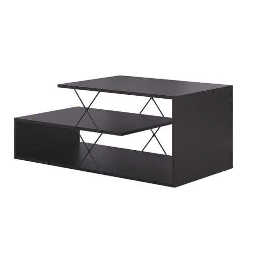 Stół kawowy 100x40x50cm, Antracytowy