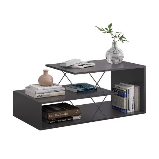 Stół kawowy 100x40x50cm, Antracytowy