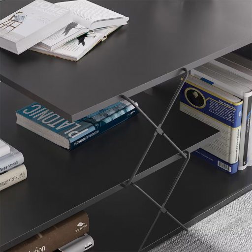 Stół kawowy 100x40x50cm, Antracytowy