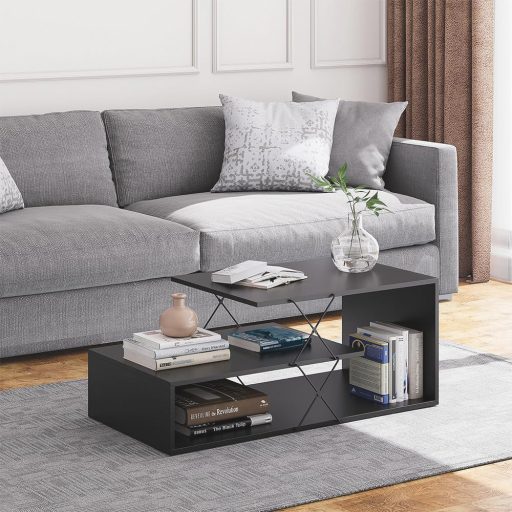 Stół kawowy 100x40x50cm, Antracytowy