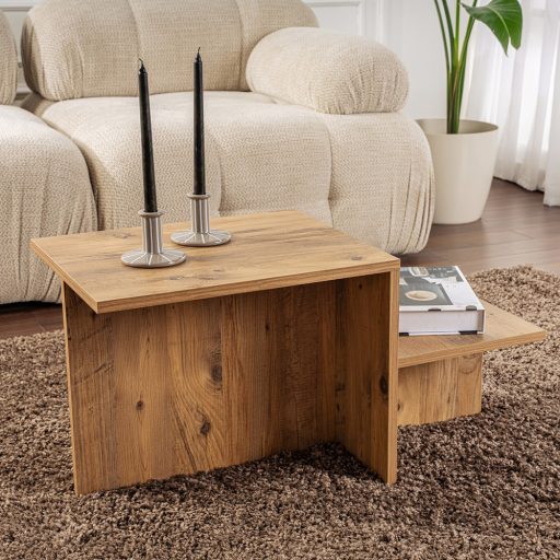 Stół kawowy 80x40x40 cm, Sosna