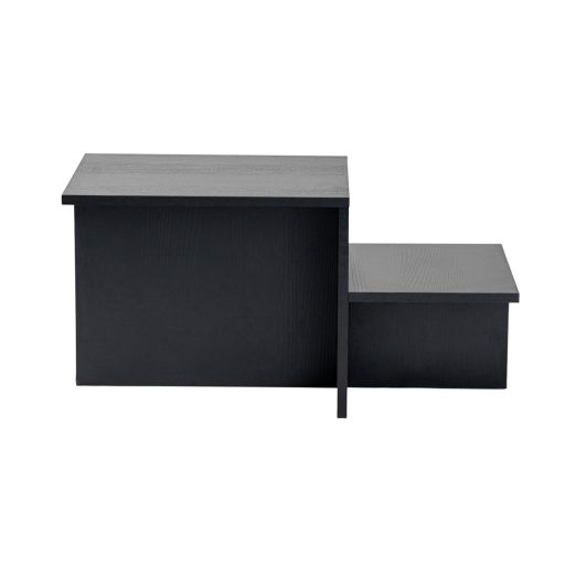 Stolik kawowy 80x40x40 cm, czarny