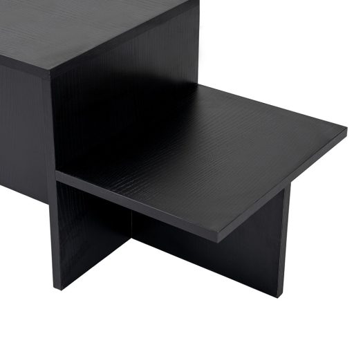 Stolik kawowy 80x40x40 cm, czarny