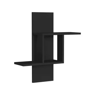 Półka ścienna 70x64x20cm, Antracytowa