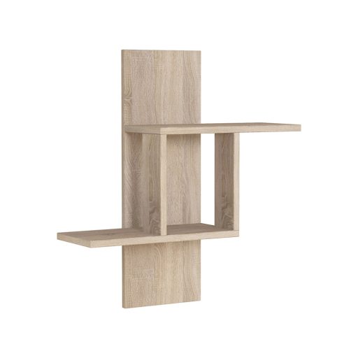 Półka ścienna 70x64x20cm, Dąb Sonoma