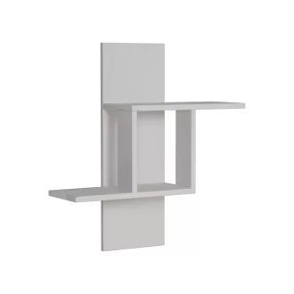 Półka ścienna 70x64x20cm, Biała