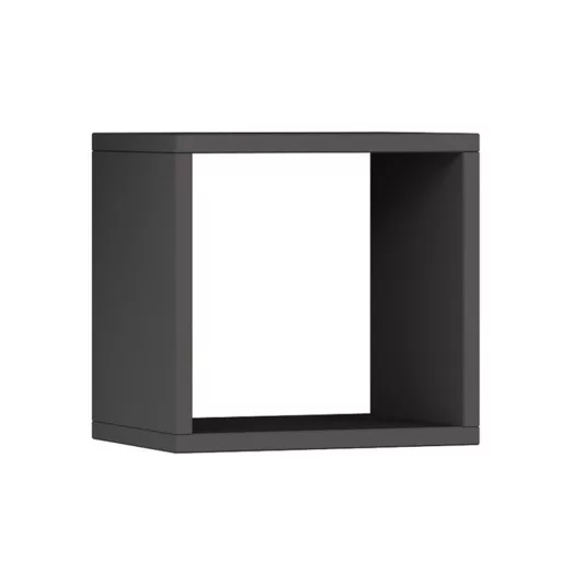 Zestaw półek ściennych 2-częściowy, antracytowy