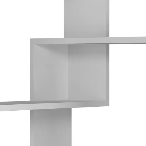 Zestaw półek ściennych 2-częściowy, biały