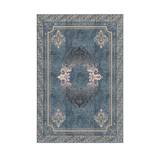 Zestaw dywaników łazienkowych 2-częściowy, niebieski