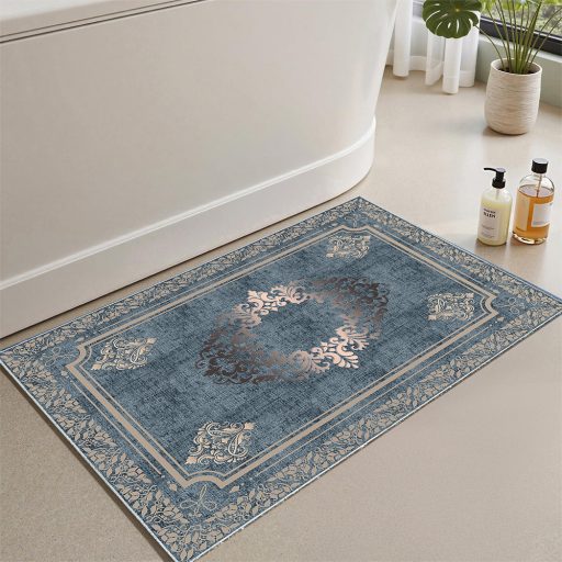 Zestaw dywaników łazienkowych 2-częściowy, niebieski