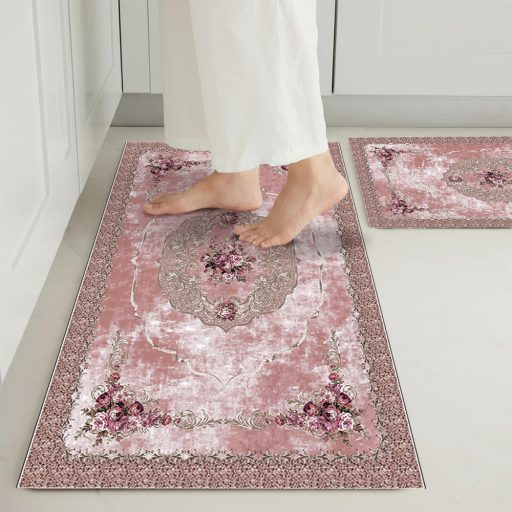 Zestaw dywaników łazienkowych 2-częściowy, puder