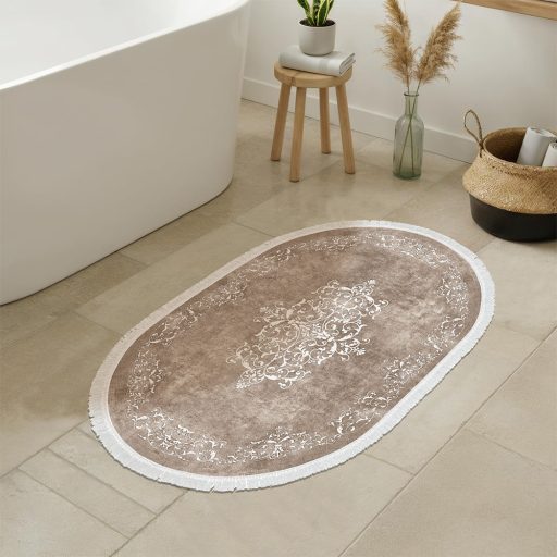 Zestaw dywaników łazienkowych 2-częściowy, beżowy