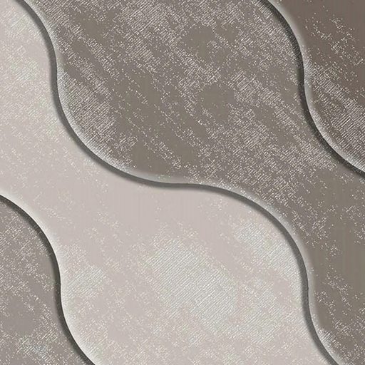 Zestaw dywaników łazienkowych z motywem kamyków, brązowy