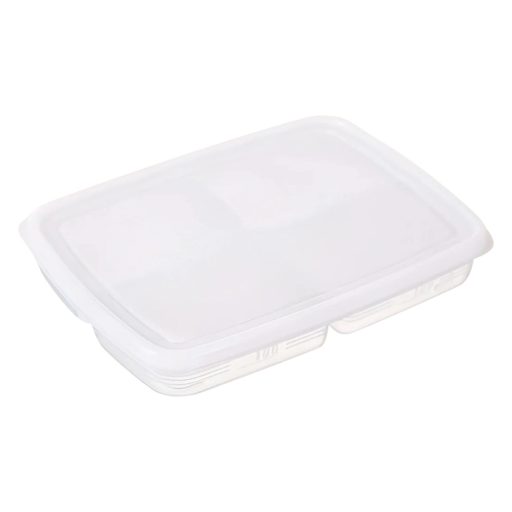 Zestaw pojemników do przechowywania żywności z 4 przegrodami 12 szt.