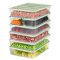Zestaw do przechowywania z plastiku 7-elementowy