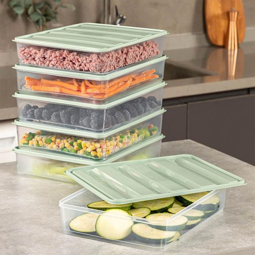 Zestaw do przechowywania z plastiku 7-elementowy