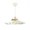 Elegancka Lampa Sufitowa z Efektem Drewna
