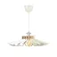 Elegancka Lampa Sufitowa z Efektem Drewna