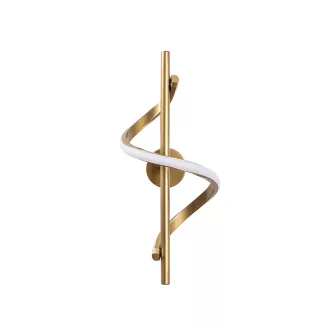 Lampa ścienna LED w kształcie spirali