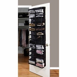 Organizer do butów na drzwi-czarny