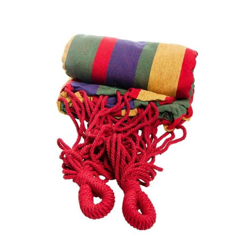 Hamak 2 osobowa-czerwony