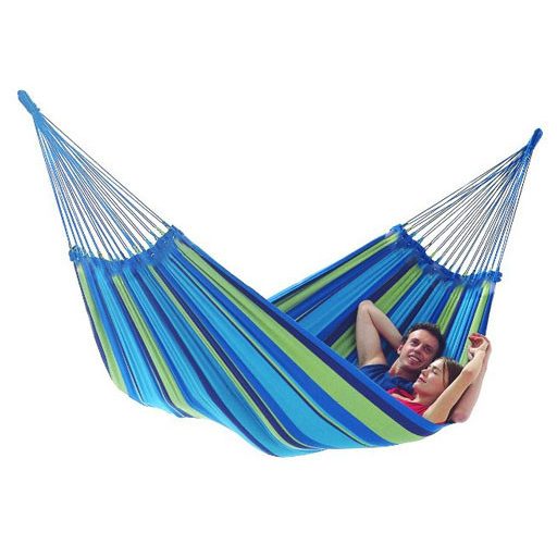 Hamak 2 osobowy - niebieski 