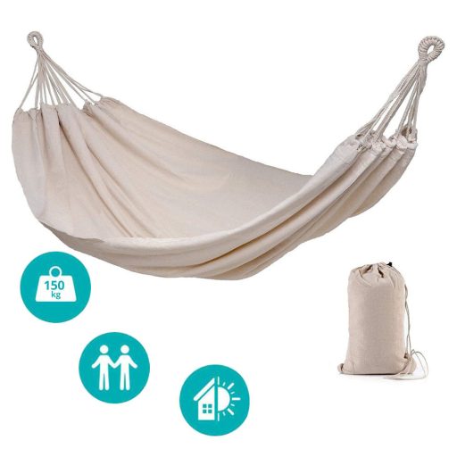 Hamak 2 osobowy-beżowy