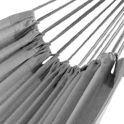 Hamak 2 osobowy-szary