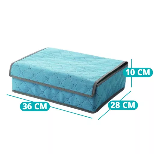 Pudełko na bieliznę z 24 przegródkami