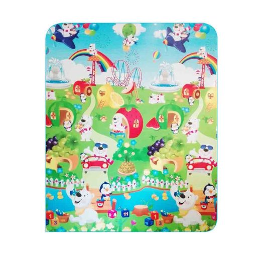 Mata edukacyjna dla dzieci-niebieska