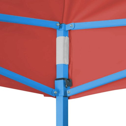 Pawilon ogrodowy, składany, kilka rodzaji-2,9x4,25 metrowy-czerwony-pawilon