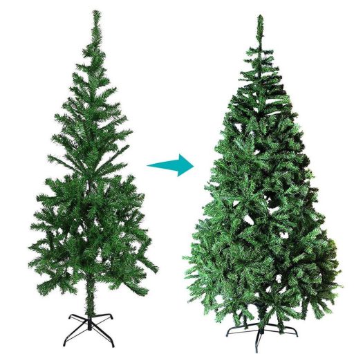 Sztuczna choinka Nordmann z metalowym stojakiem, w 4 wielkościach-210 cm