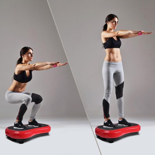 Platforma wibracyjna w 3 kolorach-czerwona