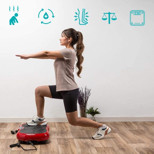 Platforma wibracyjna w 3 kolorach-czerwona