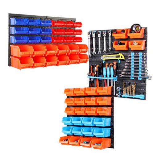 Organizer na narzędzia i śruby ścianne w 2 rodzajach