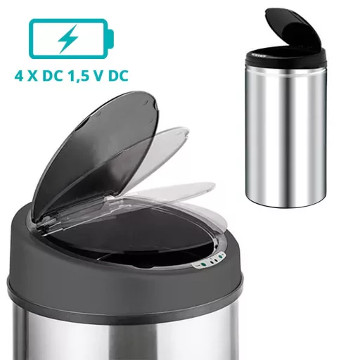 Kosz na śmieci z czujnikiem w kilku rozmiarach-42 litrowy