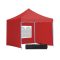 Pawilon ogrodowy, składany, kilka rodzaji-2,9x2,9 metrowy-czerwony-pawilon+ściana boczna+torba transportowa