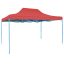 Pawilon ogrodowy, składany, kilka rodzaji-2,9x4,25 metrowy-czerwony-pawilon+torba transportowa