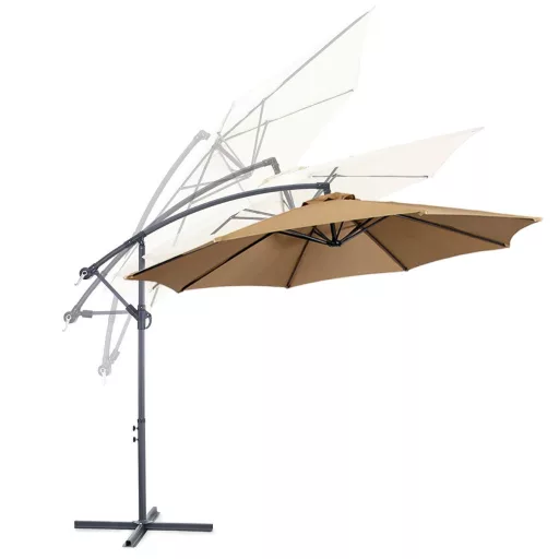 Parasolka wisząca 2,7 m, khaki