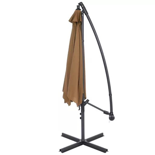 Parasolka wisząca 2,7 m, khaki