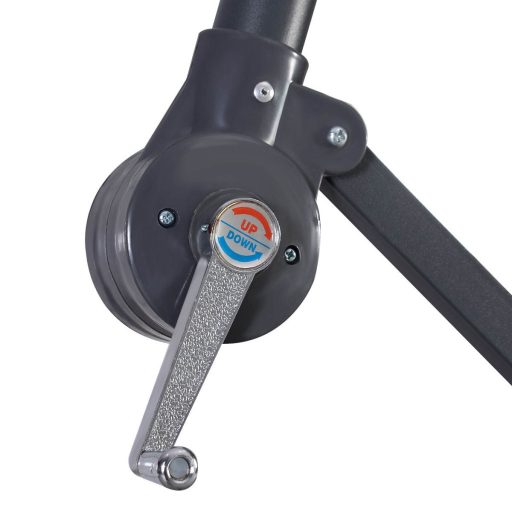 Parasolka wisząca 2,8 m, Szara