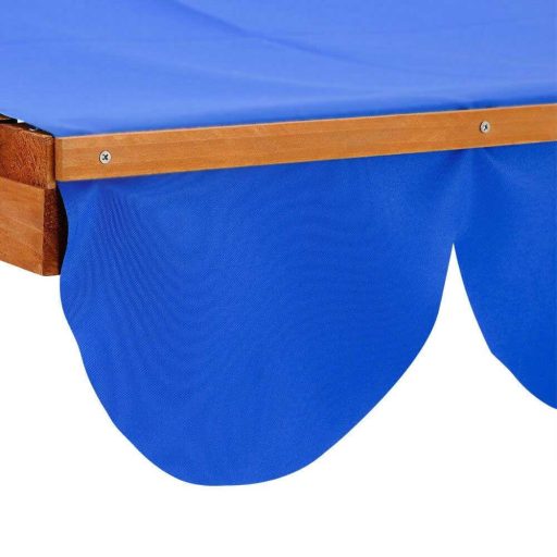 Piaskownica z dachem przeciwsłonecznym